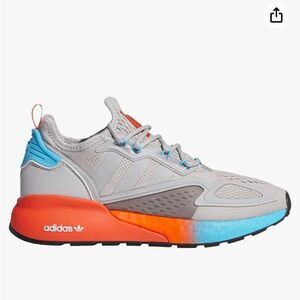 EUC AWESOME ADIDAS UNISEX ZX 2K BOOST SHOES SIZE 11/EURO 44